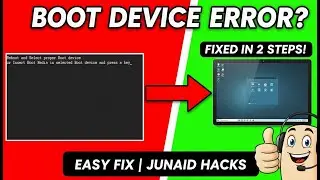 Reboot and Select Proper Boot Device FIXED! (2 Easy Ways 2026)