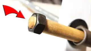 100% Useful Recycling of Old Auto Parts! Two damaged shock absorbers and you're done!