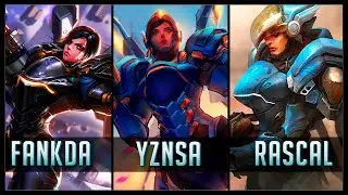 RASCAL vs YZNSA vs FANKDA | Gods of PHARAH 😱 | Overwatch Montage