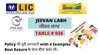 LIC Jeevan Labh Plan No. 936 Full Details in Hindi | जीवन लाभ | High Return + Risk Cover