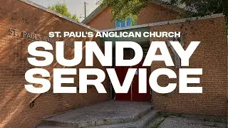 Sunday Morning Service | St. Paul's Anglican Fort Garry | Jan 25, 2026