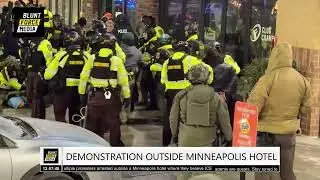 Multiple Protesters Arrested Outside a Minneapolis Hotel - BFMG.news