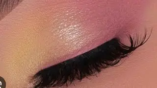 💗  Beautiful Pink & Yellow Eye Makeup Look || Step by Step Easy Tutorial for Beginners