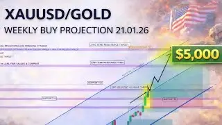 📈Gold/XAUUSD Weekly Strong Buy Zone | More Targets Ahead &ndash; 21.01.26|&rdquo;. #kripson