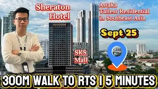300M Walking Distance to RTS | Sky One Residence | Besides Sheraton Hotel | Oasis Phase 2 Dual Key