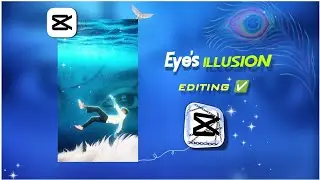 Viral Underwater Eye Illusion Edit | Step-by-Step Reels Tutorial✅
