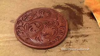 Learn How to antique finish leather - Leather Working - Leathercraft