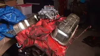 1967 ss396 chevy bbc #101 car motor rebuild or repair by tatro machine