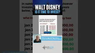 Walt Disney - Is it time to invest? #disney