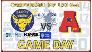 FIP U13 Gold - Basket Torino vs Area Pro  - 10/01/2026