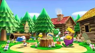 Mario Party 9 Step It Up - Toard vs Koopa vs Wario vs Yoshi Gameplay | MARIOGAMINGHUB