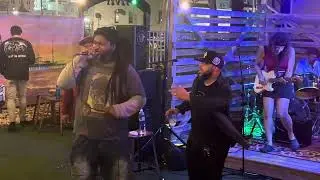 Shorty Reef with Lo-Fi Milf at lyrically fit hip rock unplugged 10-4-25 