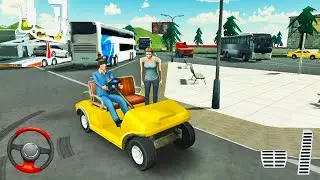 Smart Rickshaw Shopping Mall Taxi - City Passenger Driver #2 - Android Gameplay
