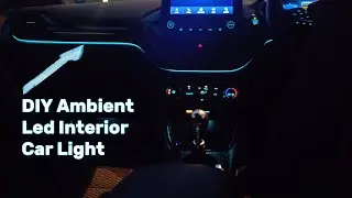 DIY Ambient Interior Car Light Fitting for Ford Puma #carlighting #ambientlights #ford #fordpuma