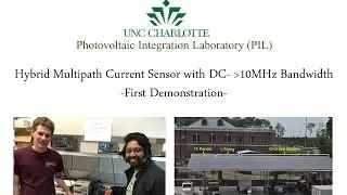 Contactless Current Sensor more than 10MHz Bandwidth Prelim Demo on 10Amp