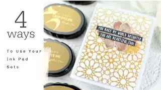 4 Ways To Use Your Ink Pad Sets - Altenew Ink Release