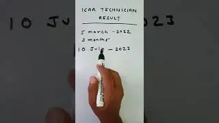 ICAR IARI TECHNICIAN T1 RESULT ICAR RESULT NOTICE