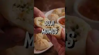 Healthy Suji Momos | Guilt-Free Steamed Momos at Home | #shorts @YouTube @YouTubeIndia