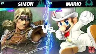 Super Smash Bros Ultimate Amiibo Fights 6pm Poll Simon vs Groom Mario
