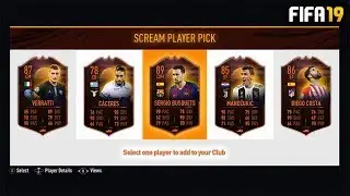 SCREAM CARD IN PLAYER PICK PACK! - FIFA 19 Ultimate Scream Team