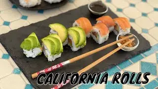 California Rolls saumon - avocat