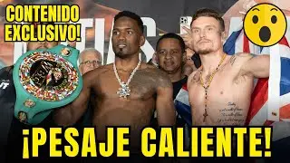 &iexcl;Asi fue el PESAJE entre SUBRIEL MATIAS y DALTON SMITH! 😳