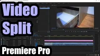 Why is Premiere Pro splitting only the video? (Link/Unlink, V-sign)