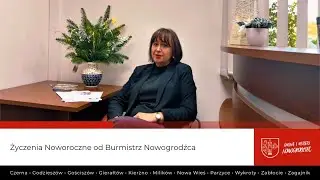Życzenia Noworoczne od Burmistrz Nowogrodźca