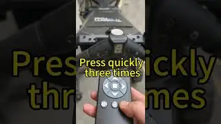 KVV Electric golf push cart  sample of successful remote control pairing