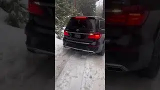 Mercedes Benz GL w166 snow ❄️