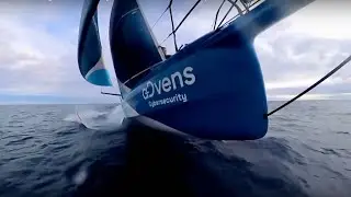 ONBOARD FOOTAGE I Thomas Ruyant's new IMOCA is fast... VERY FAST!