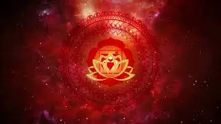 Red Chakra Meditation Music | Root Chakra Healing & Grounding Frequencies