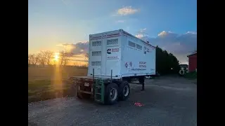 500 KW Cummins Construction Grade Diesel Generator Towable Trailer Package