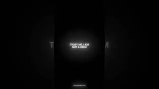 Glowing Text Attitude Status || Villain Status 😈 || 1080p status || Kine Status
