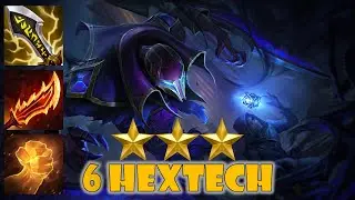 TFT SET 6.5 6 HEXTECH | ⭐⭐⭐ NOCTURNE | FULL GAMEPLAY