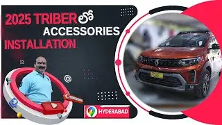 2025 Triber | Face lift model accessories | Car Tracks Hyderabad