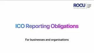 Reporting Obligations to a Cyber Attack (ICO) - West Midlands RCCU