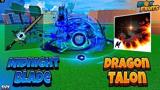 This Midnight Blade Build is INSANE | Blox Fruits