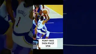 D'Angelo Russell insane pivot jump shot against klay thompson #dangelorussell  #nba #basketball