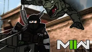 Modern Warfare 2 - Sniping Montage #1, Ninja Defuses, New Drone Strat, (MW2 Beta Funny Moments)
