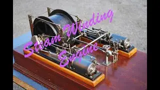 Details of Steam Winding Engine of underground  mine with visual