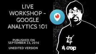 ✅ Live Workshop - Google analytics 101 ✅ #YusufiedScope