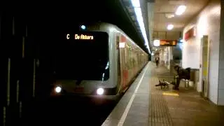 RET 5313 x 5357 + 53.. Vertrekken Als Metro C Van Station Blaak (Rotterdam)!!