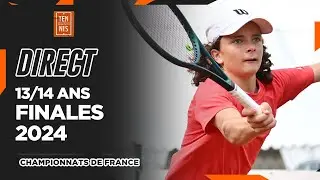 DIRECT Finales Championnats de France 13/14 ans 2024 | FFT