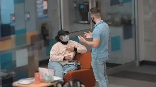 Waiter in the Library Prank (Part 3)