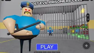 WITH ITEMS! POLICE BOY ESCAPE PRISON! Roblox Obby Walkthrough No Death 4K