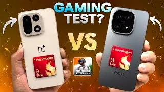 OnePlus 15 vs iQOO 15 Gaming Test 🔥 FPS, Heating, Temperature – Real Winner Revealed!