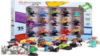 Playmags Magnetic Figures Community Set of 15 Pieces Play People Perfect Review