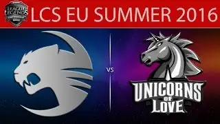 [LoL Highlights] ROC vs UOL G2 | LCS EU Summer 2016 (23.06.2016) - Team ROCCAT vs Unicorns Of Love