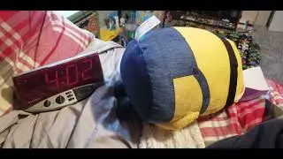 Minion Wakes Up With The Alarm